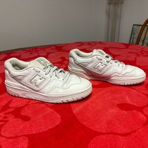 New Balance White 550
